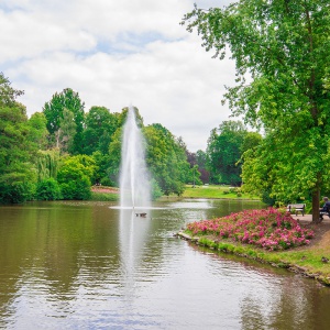 wiesbaden, kurparkweiher