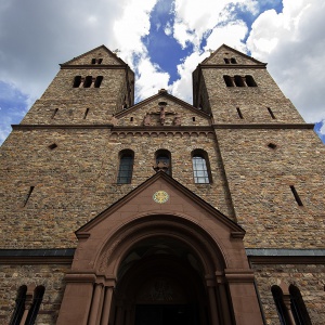 rudesheim am rhein, abtei st hildegard