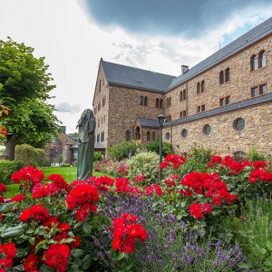 rudesheim am rhein, abtei st hildegard