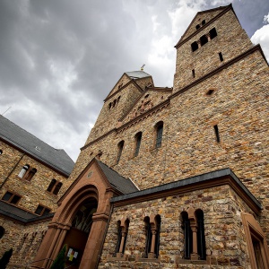 rudesheim am rhein, abtei st hildegard