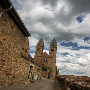 rudesheim am rhein, abtei st hildegard